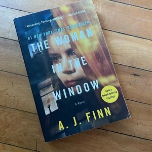 The woman in the window by AJ Finn. Paperback book.